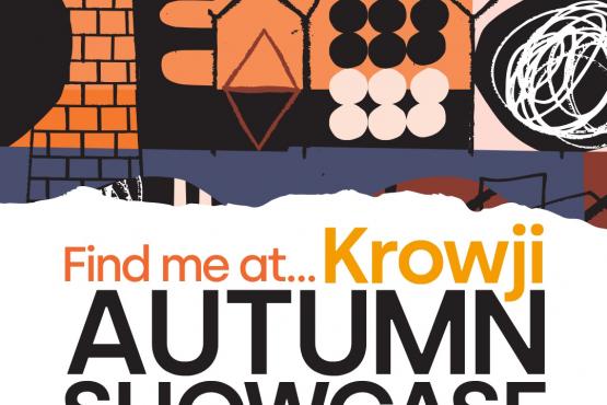 orange black and white abstract buildings Autumn Showcase