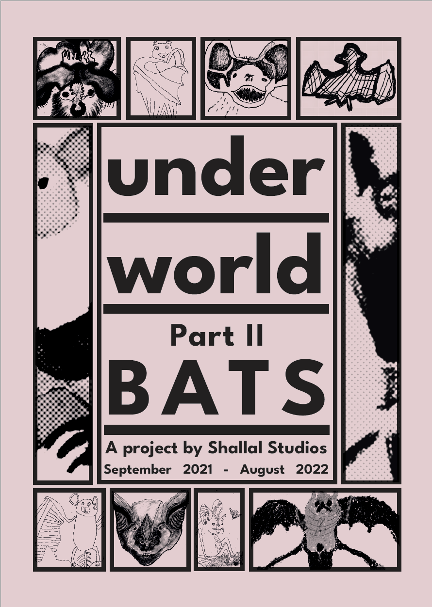 a poster saying Underworld part 2 bats