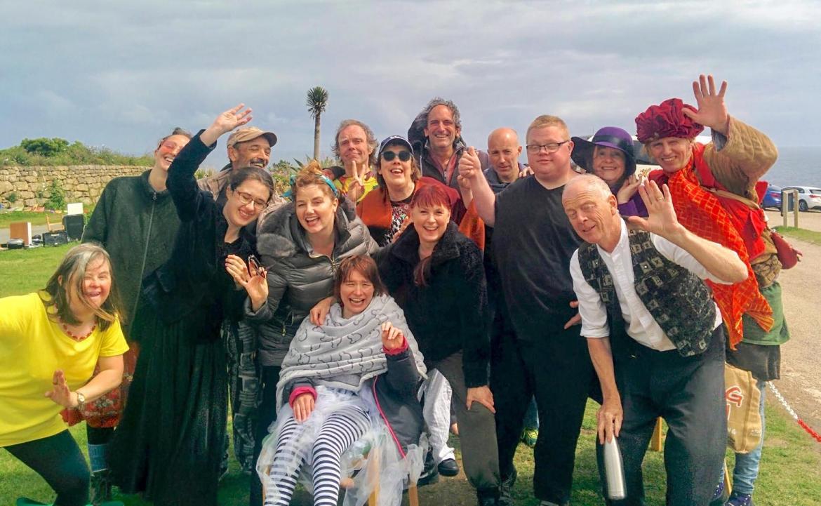 A group photo of Shallal Dance Theatre