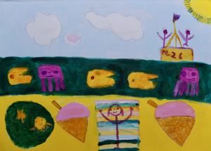 painting by Katy Wheeler