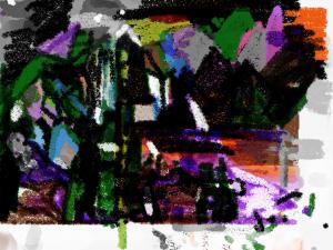 digital abstract drawing