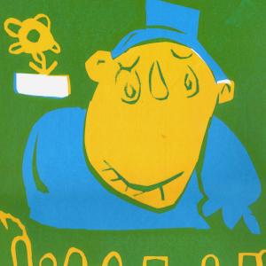 green poster that says "pass it on"