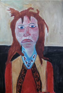 painting of a figure