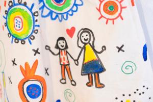 detail from Eden Harrison dress 