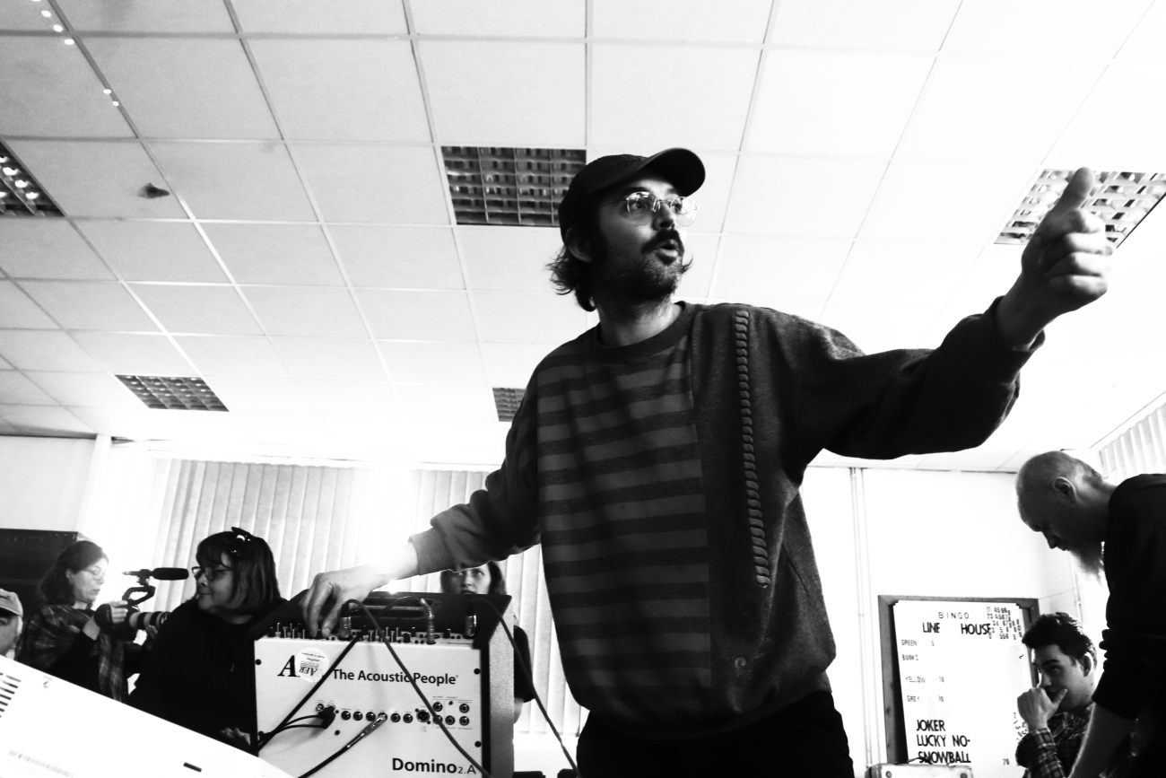 person doing thumbs up