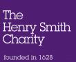 Funder logo for the Henry Smith Charity. The logo is purple with white writing saying Henry Smith Charity founded in 1628